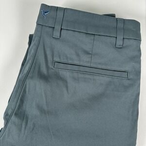 Birddogs Pants Mens‎ 30 x 32 Slate Blue Stretch Chino Golf Performance Pockets